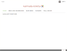 Tablet Screenshot of kalmayvioleta.com